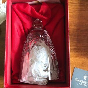 2002 Waterford Seventh Edition Christmas Bell "Songs of Christmas" Collectible